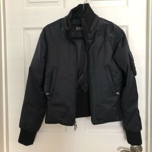 Guess Black Bomber Jacket
